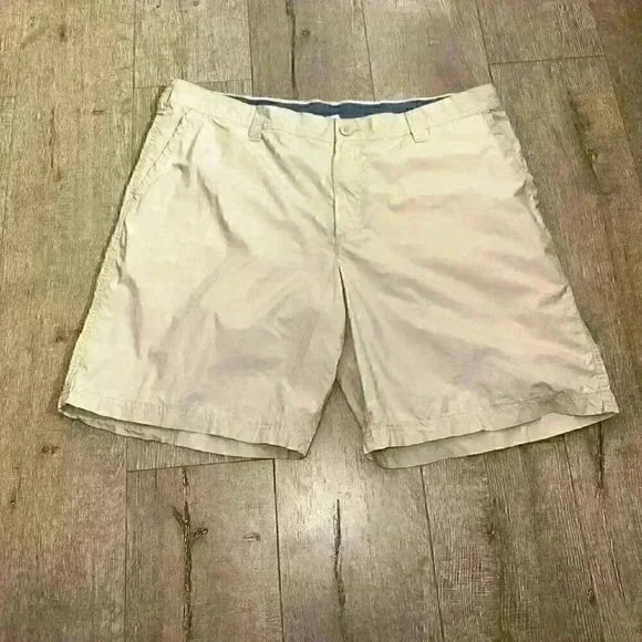 Columbia Other - Men's Columbia Sportswear Khaki Outdoor Casual Shorts Size 42W/10L